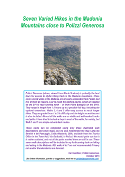 Seven Varied Hikes in the Madonia Mountains close to Polizzi