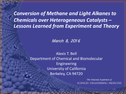 Conversion of Methane and Light Alkanes to Chemicals over