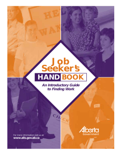 Job Seekers Handbook