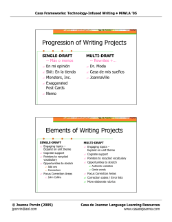 MiWLA 05 Writing