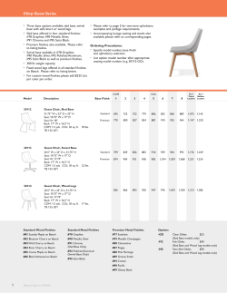 Chirp Price List