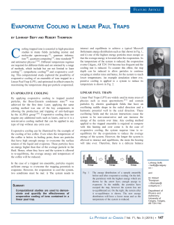 Evaporative Cooling in Linear Paul Traps