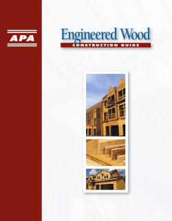 Engineered Wood Construction Guide
