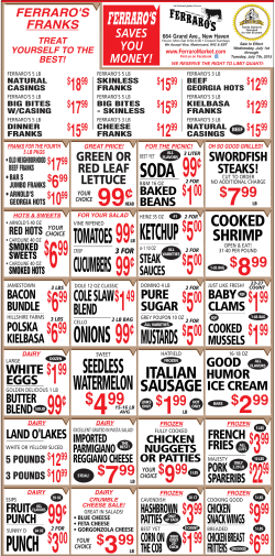 99 - Ferraro`s Market