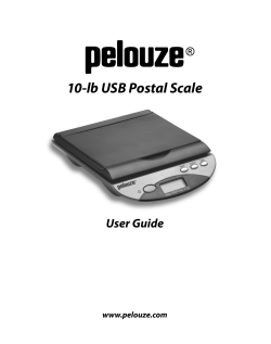 10-lb USB Postal Scale