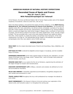 Decorated Caves of Spain and France HIGHLIGHTS