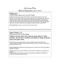 Art Lesson Plans
