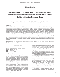 A Randomized Controlled Study Comparing Da Xiang