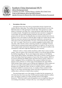 Southern China International MUN