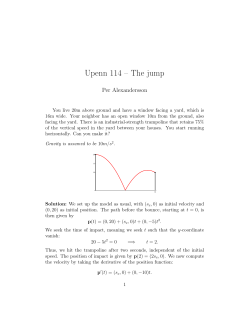 The jump - Penn Math