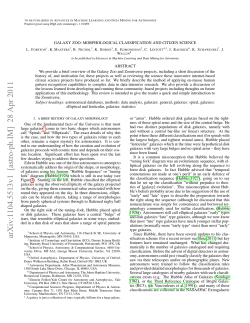 Galaxy Zoo: Morphological Classification and Citizen Science
