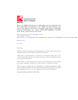 Italo-German collaboration and the Spanish Civil War, 1936