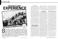THE PEACE CORPS - Abroad View Magazine