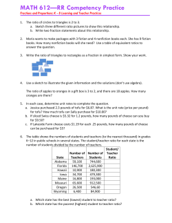 MATH 612&mdash;RR Competency Practice