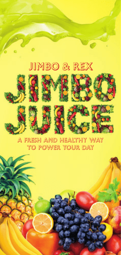 A fresh and healthy way to power your day