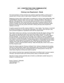 Chimney Liner Requirements