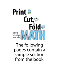The following pages contain a sample section from the book.