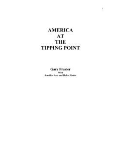 America at the Tipping Point