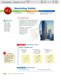 Sketching Solids