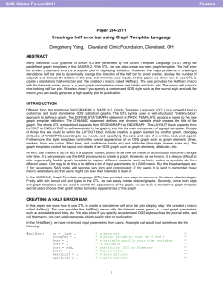 284-2011: Creating a Half Error Bar Using Graph