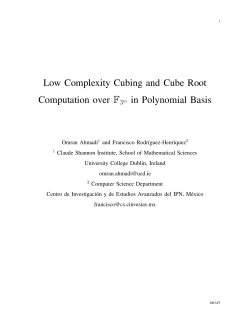 Low Complexity Cubing and Cube Root Computation over F3m in
