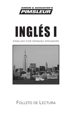 INGL&Eacute;S I