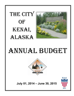 FY 2015 Budget - Final