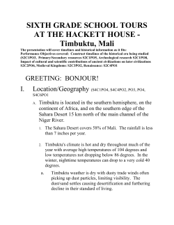 SIXTH GRADE SCHOOL TOURS AT THE HACKETT HOUSE