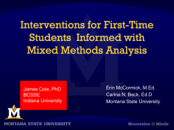 2015 Annual Conference on the First-Year Experience