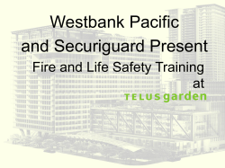 Fire Safety Presentation