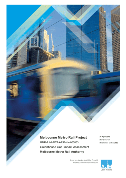 Melbourne Metro Rail Project