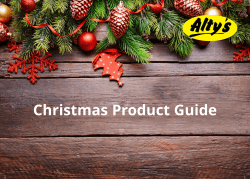 Christmas Product Guide
