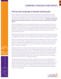 The Current Landscape Of Alcohol And Drug Use