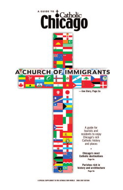 annual Guide to Catholic Chicago.