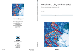 Nucleic acid diagnostics market