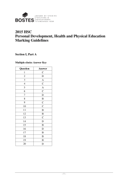 2015 - Board of Studies