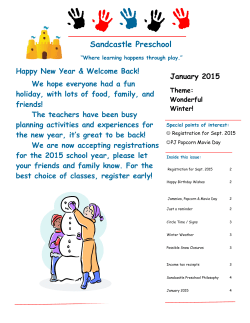 Sandcastle Preschool - Mission Association for Community Living