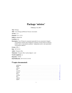 Package `mixtox`