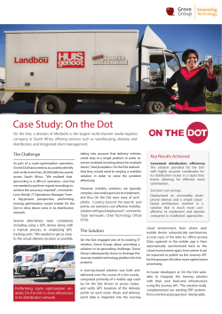 Case Study: On the Dot