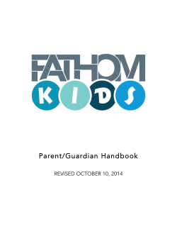 Parent/Guardian Handbook