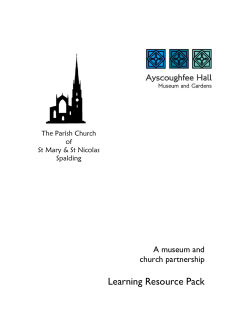 Learning Resource Pack - St Mary and St Nicolas