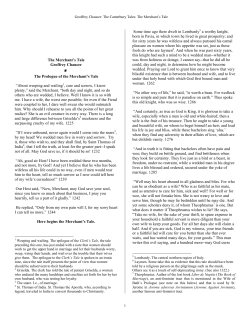 The Merchant`s Tale