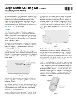 Large Duffle Sail Bag Kit #103508
