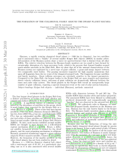The Formation of the Collisional Family around the Dwarf Planet