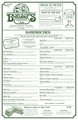 CP3918 - Bonzers - NEW Menu.indd