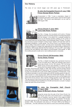 about our interesting history by viewing our pdf