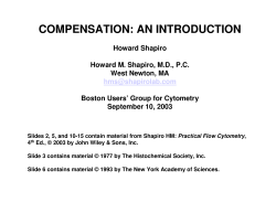 COMPENSATION: AN INTRODUCTION