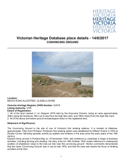 Victorian Heritage Database place details