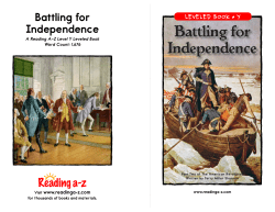 Battling for Independence