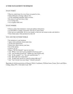 23 Time Management Techniques